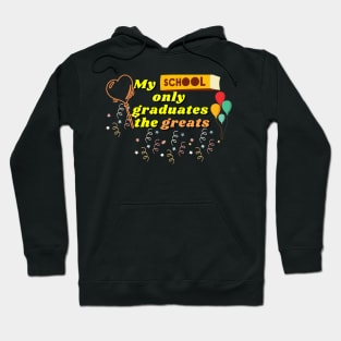 Teacher gifts idea, students gifts t shirt, funny school t shirt, Last day of school graduation ideas, Hoodie